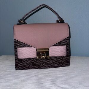 ALDO Blush Pink Structured Mini Satchel